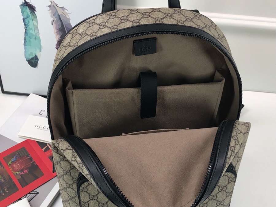Gucci GG Supreme backpack Style 406370 KLQAX 9772